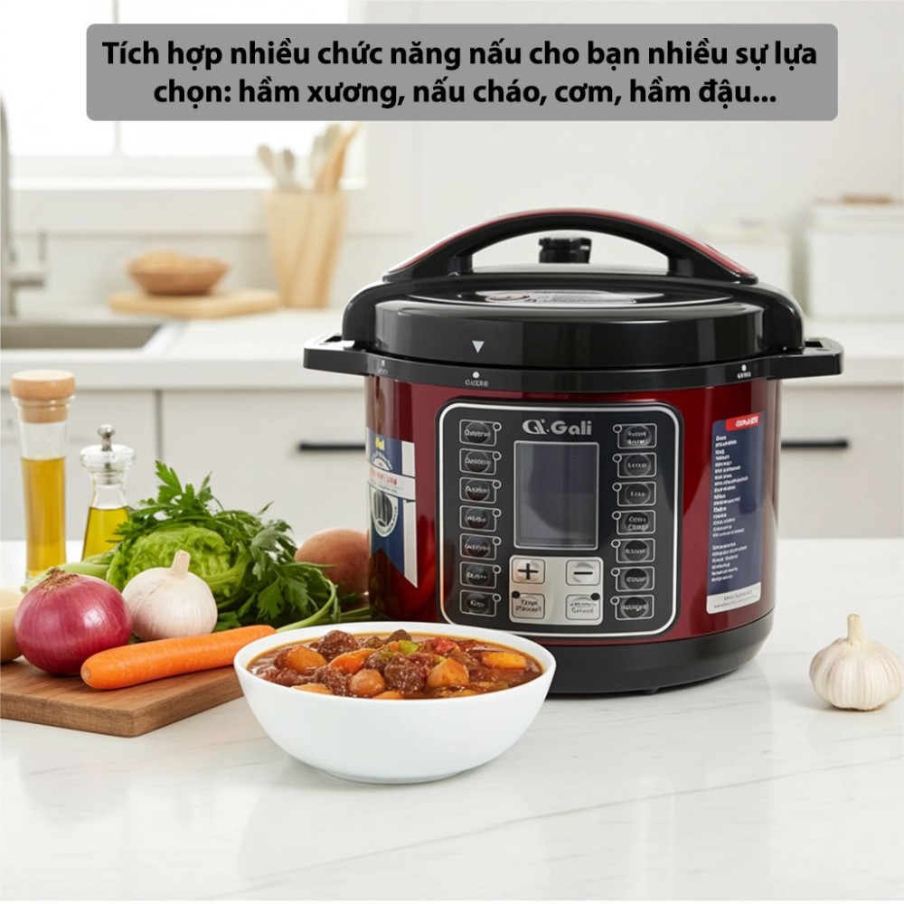 Nồi áp suất Gali GL-1606R - Hàng chính hãng
