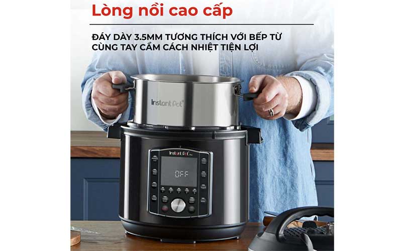 Nồi áp suất điện Instant Pot Pro 10-in-1 - Hàng chính hãng