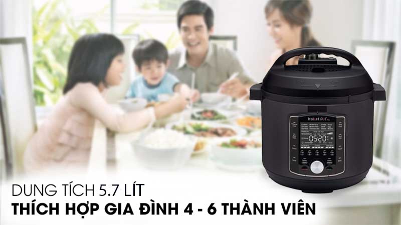 Nồi áp suất điện Instant Pot Pro 10-in-1 - Hàng chính hãng
