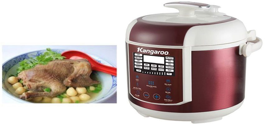 Nồi áp suất điện Kangaroo KG281 - Hàng chính hãng