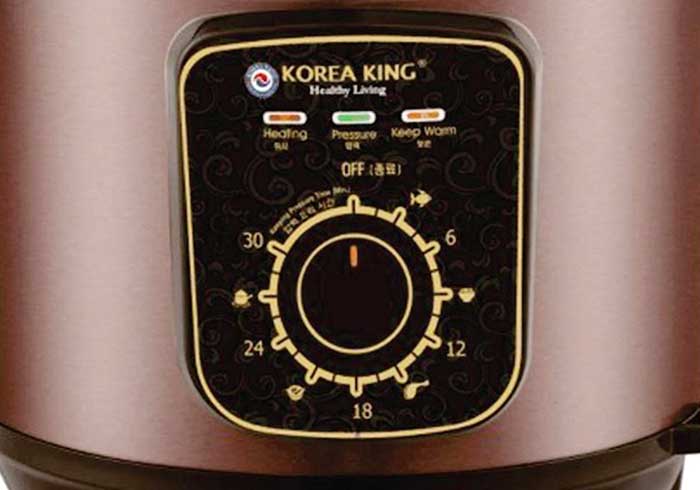 Nồi áp suất Korea King KPRC-6500M - Hàng chính hãng