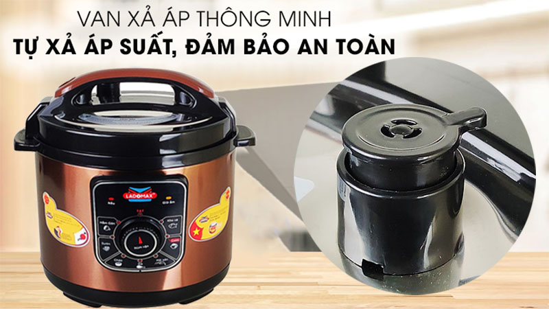 Nồi áp suất điện Ladomax HA-7860 - Hàng chính hãng