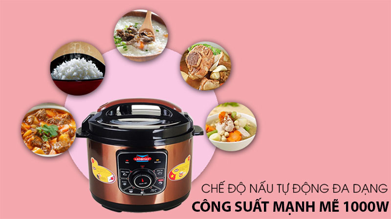 Nồi áp suất điện Ladomax HA-7860 - Hàng chính hãng