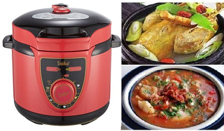 Nồi áp suất điện Saiko EPC-622 - Hàng chính hãng