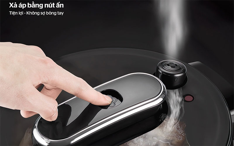 Nồi áp suất điện tử Sunhouse Mama SHD1585B - Hàng chính hãng