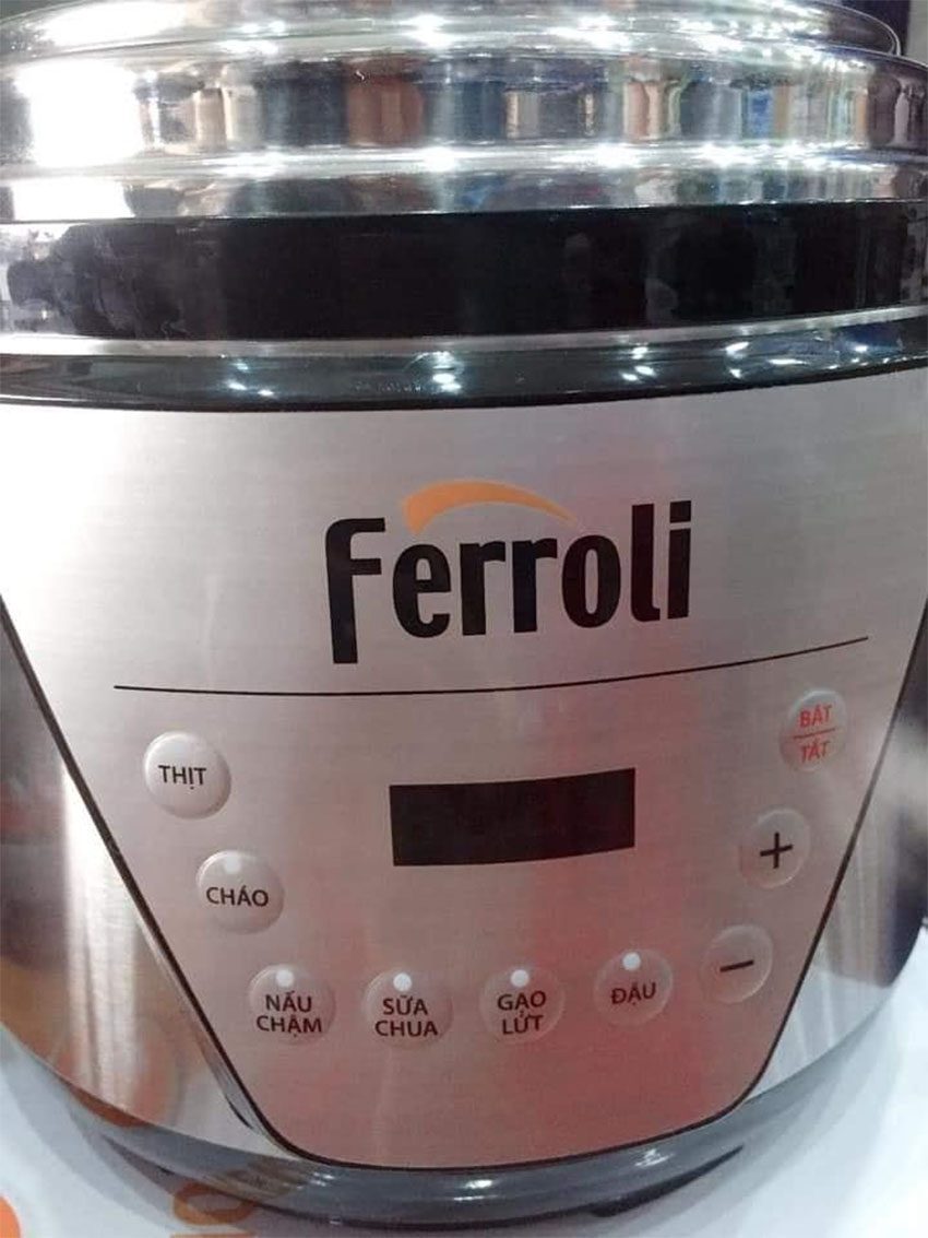 Nồi áp suất điện đa năng Ferroli RPC900-D - Hàng chính hãng