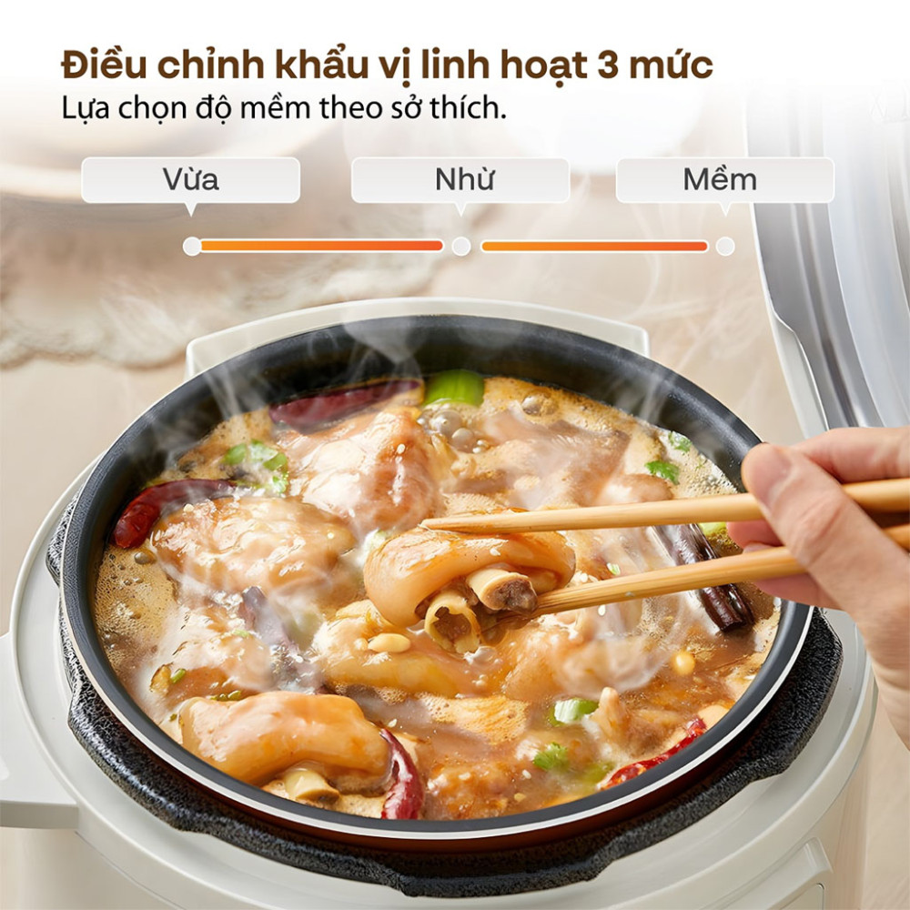 Nồi áp suất điện tử Fujihome PS04 - Hàng chính hãng