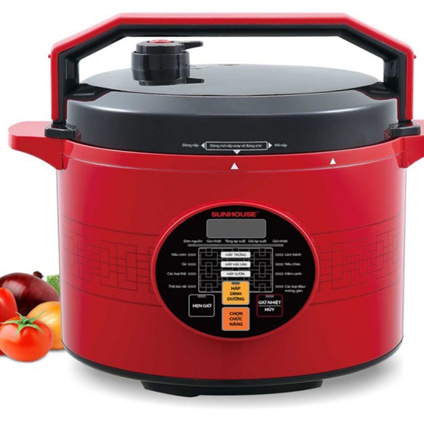 Nồi áp suất điện tử đa năng Sunhouse SHD-1741 - Hàng chính hãng