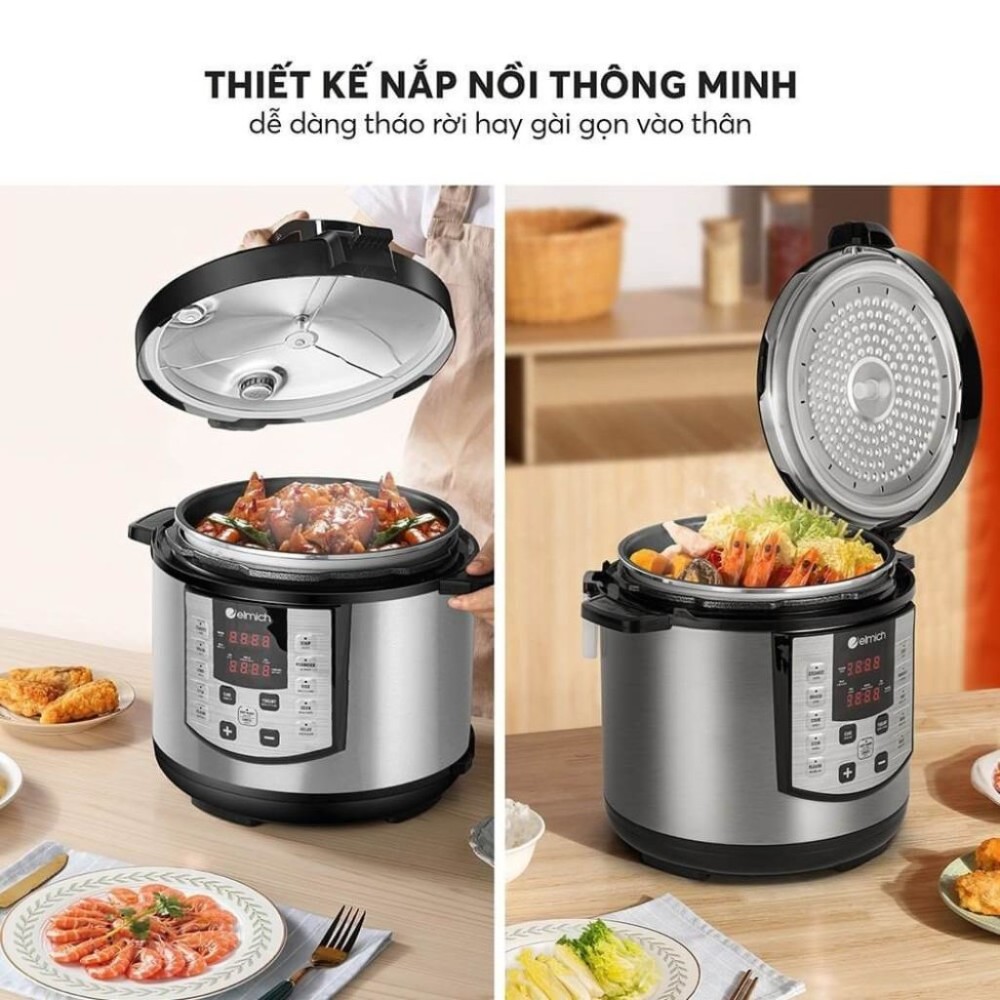 Nồi áp suất điện tử Elmich PCE-1809OL - Hàng chính hãng