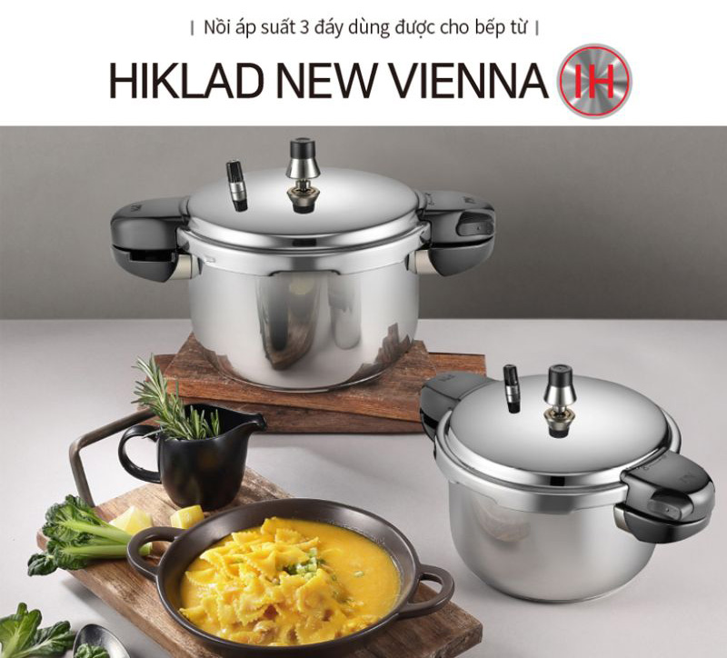 Nồi áp suất inox PoongNyun HNVPC-10(IH) - 5.3 lí - Hàng chính hãng