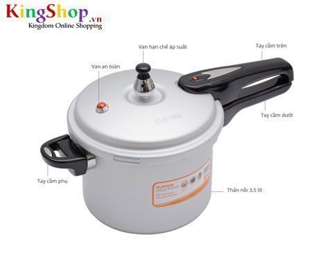 Nồi áp suất nhôm Supor YL183F5 - Hàng chính hãng