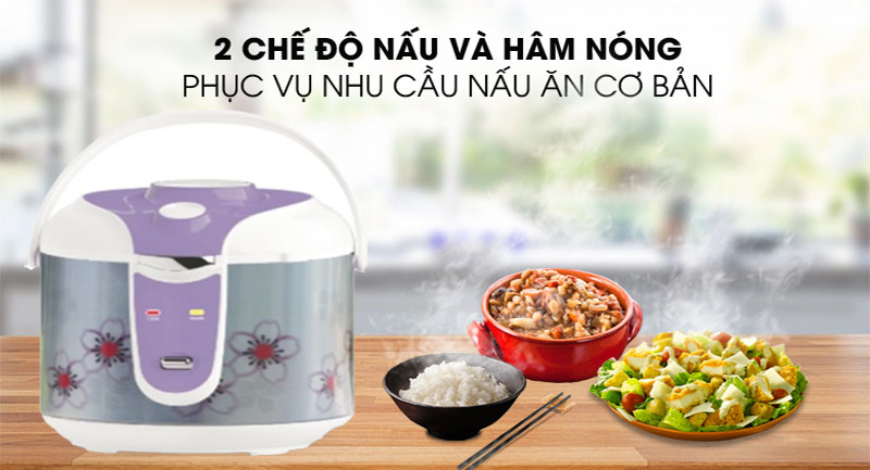 Nồi cơm điện nắp gài Benny BR-08H - Hàng chính hãng