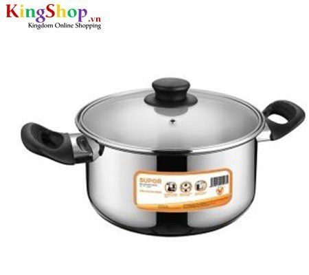 Nồi canh Inox cao cấp Supor Classic HT10003-2 - Dung tích 3L - Hàng chính hãng
