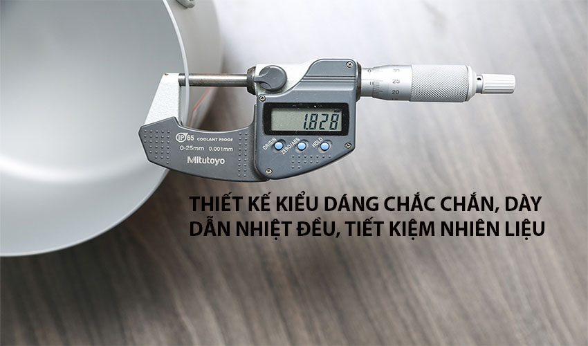 Nồi canh nhôm oxy hóa mềm Healthy Supor HT08008-3  - Hàng chính hãng