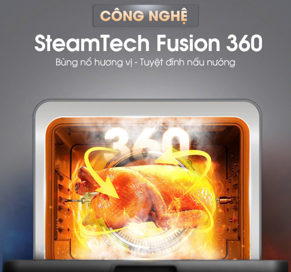 Nồi chiên hơi nước Kalite STEAM ULTRA 360 - Hàng chính hãng