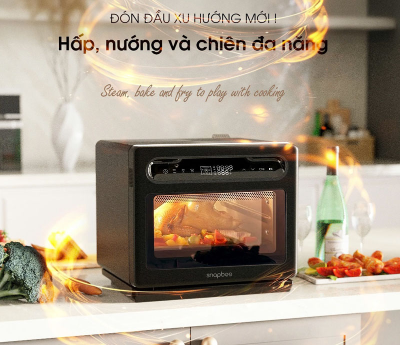 Nồi chiên hơi nước SnapBee SF20 PRO - Hàng chính hãng