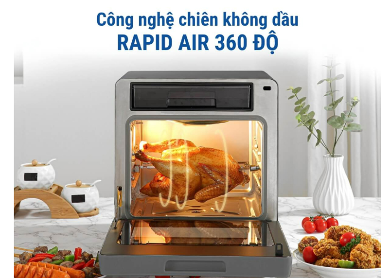 Nồi chiên hơi nước Tapuho TSF16 COLOR - Hàng chính hãng