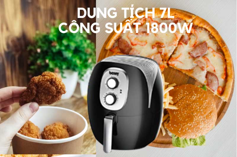Nồi chiên không dầu Benny BAF-70 - Hàng chính hãng