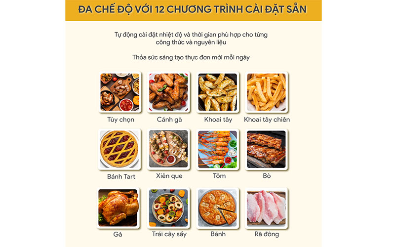 Nồi chiên không dầu BlueStone AFB-5861 - Hàng chính hãng