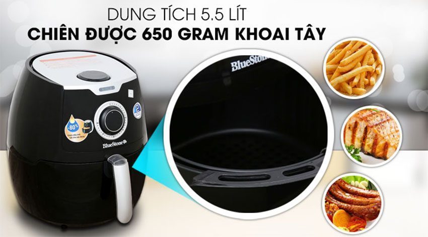 Nồi chiên không dầu Bluestone AFB-5871 - Hàng chính hãng