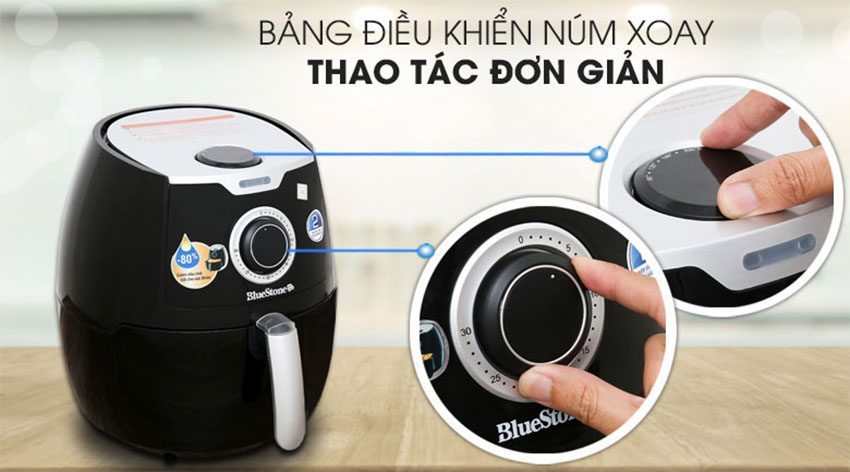 Nồi chiên không dầu Bluestone AFB-5871 - Hàng chính hãng
