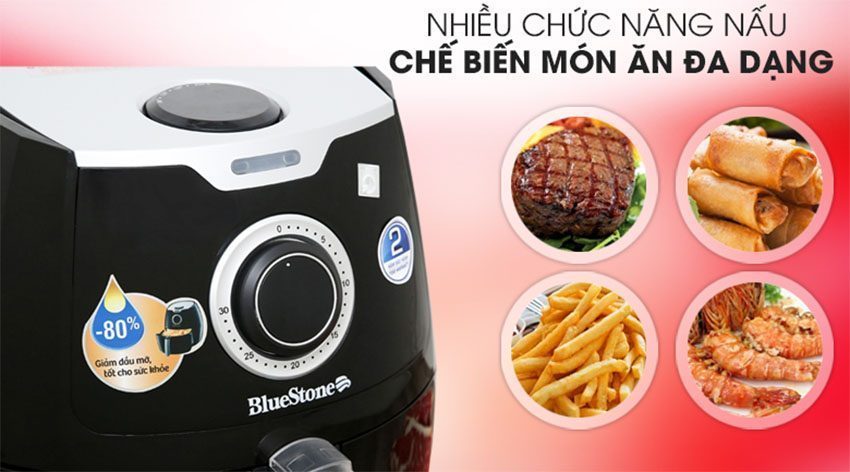 Nồi chiên không dầu Bluestone AFB-5871 - Hàng chính hãng