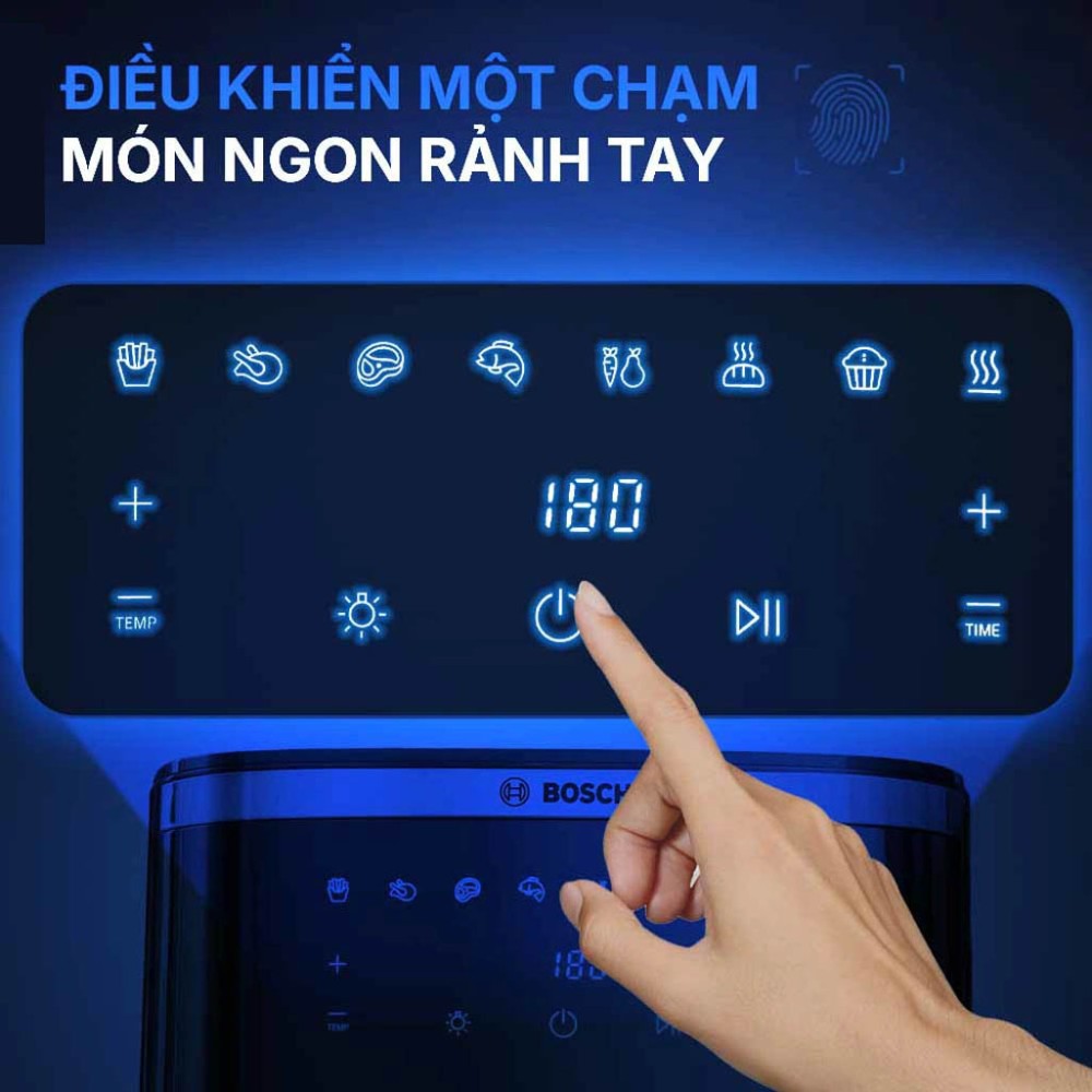  Nồi chiên không dầu Bosch MAF671B0 Serie 6 - Hàng chính hãng