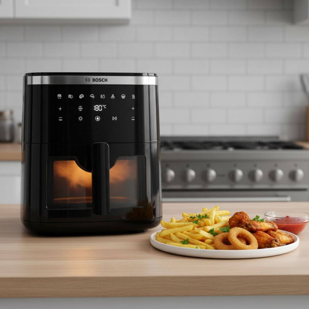  Nồi chiên không dầu Bosch MAF671B0 Serie 6 - Hàng chính hãng