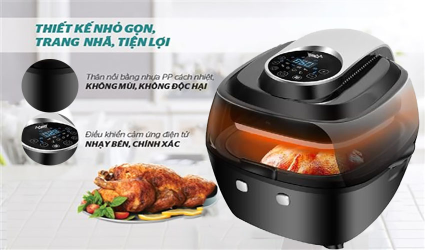 Nồi chiên không dầu Canzy CZ-FR06A - Hàng chính hãng