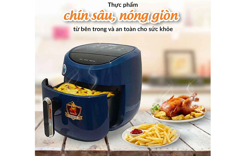 Nồi chiên không dầu Comet CM6838 - Hàng chính hãng