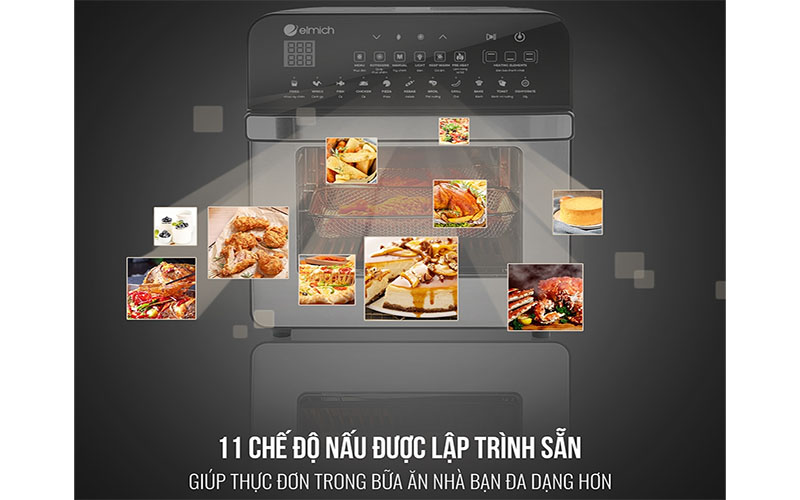 Lò chiên không dầu Elmich AFE-3950 - Hàng chính hãng