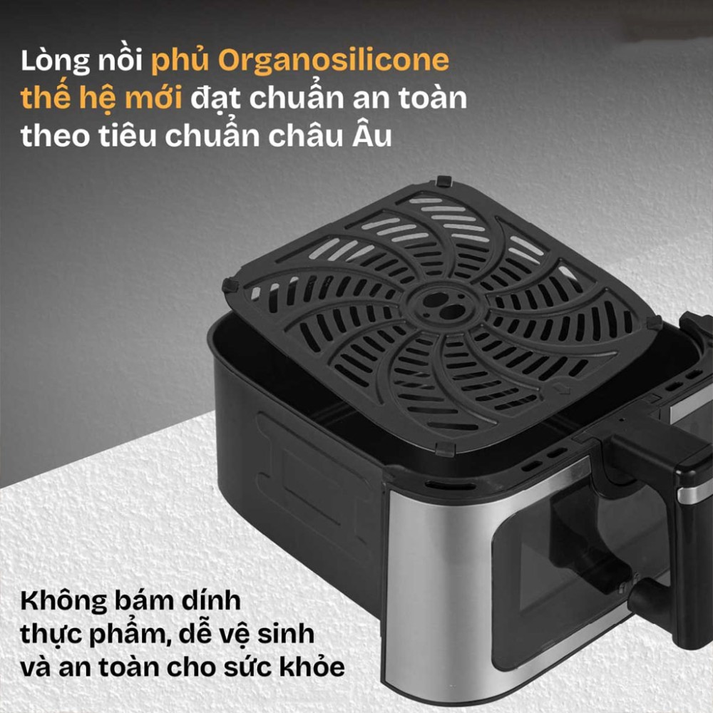 Nồi chiên không dầu Fujihome A9DH - Hàng chính hãng