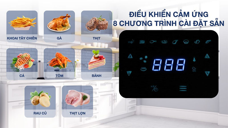Nồi chiên không dầu Hafele HS-AF601B - Hàng chính hãng