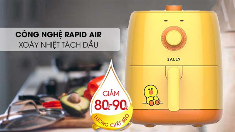 Nồi chiên không dầu Joyoung Line KL26-VF171XL - Hàng chính hãng