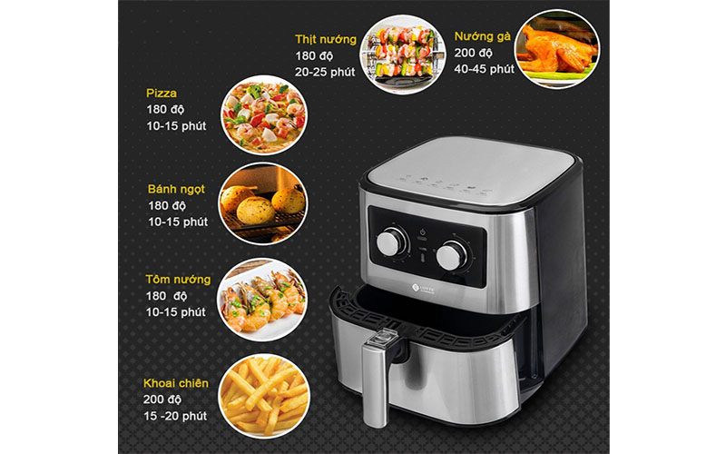 Nồi chiên không dầu KAISA VILLA KV-9930 - Hàng chính hãng