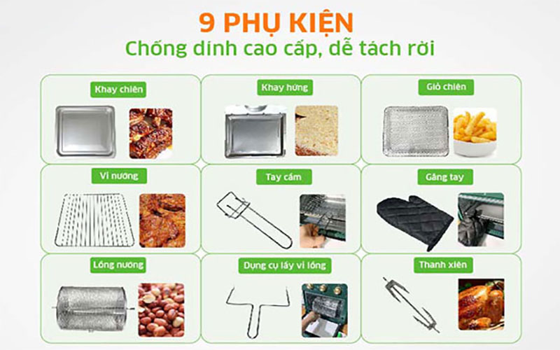 Nồi chiên không dầu Kangaroo KG15AF3A - Hàng chính hãng