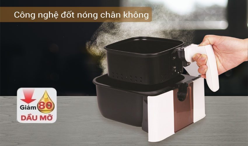Nồi chiên chân không Kangaroo KG20F1 - Hàng chính hãng