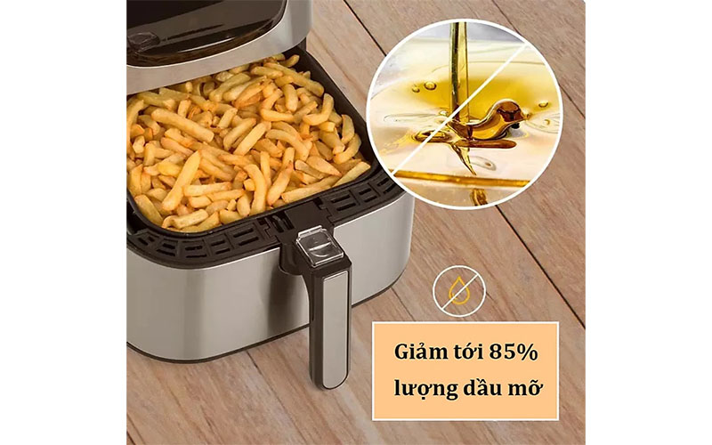 Nồi chiên không dầu Klarstein Aero Vital ( Cơ ) - Hàng chính hãng
