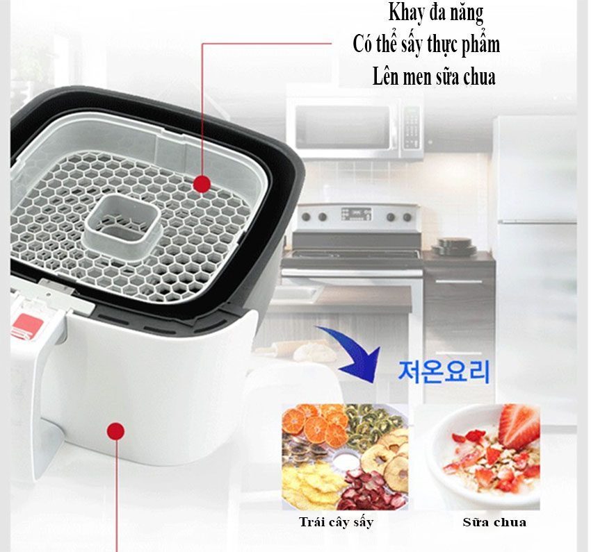 Nồi chiên không dầu Kochstar KSEAO-3000 - Hàng chính hãng