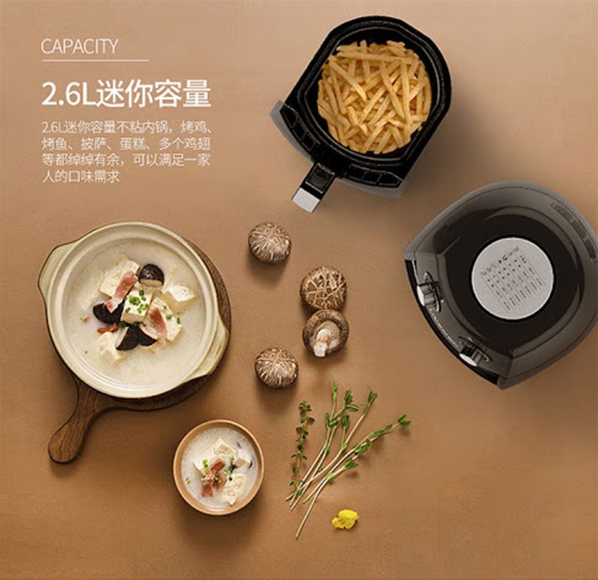 Nồi chiên không dầu Liven KZ-J2500  - Hàng chính hãng