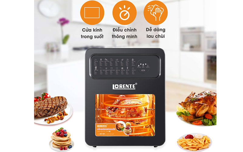 Nồi chiên không dầu Lorente LT-1800 - Hàng chính hãng