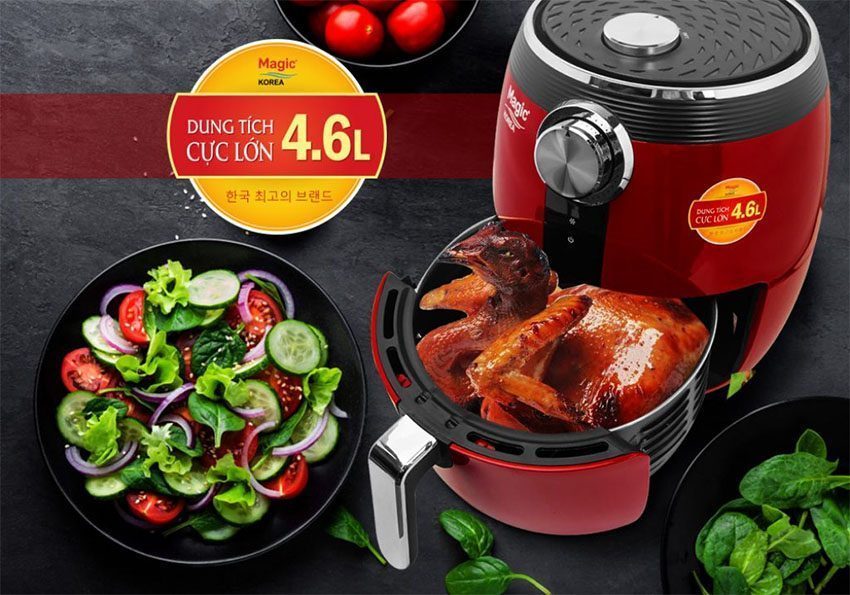 Nồi chiên không dầu Magic Korea A-802 - Hàng chính hãng