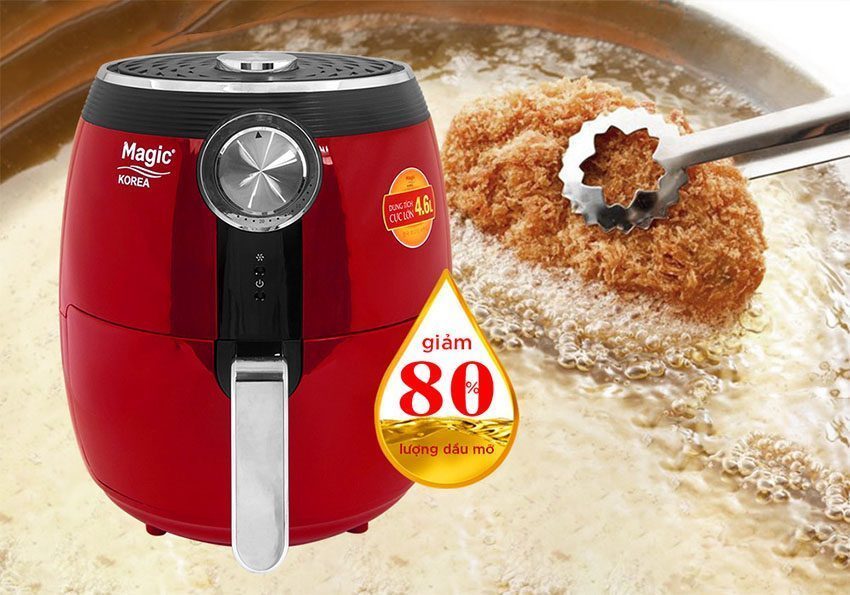Nồi chiên không dầu Magic Korea A-802 - Hàng chính hãng