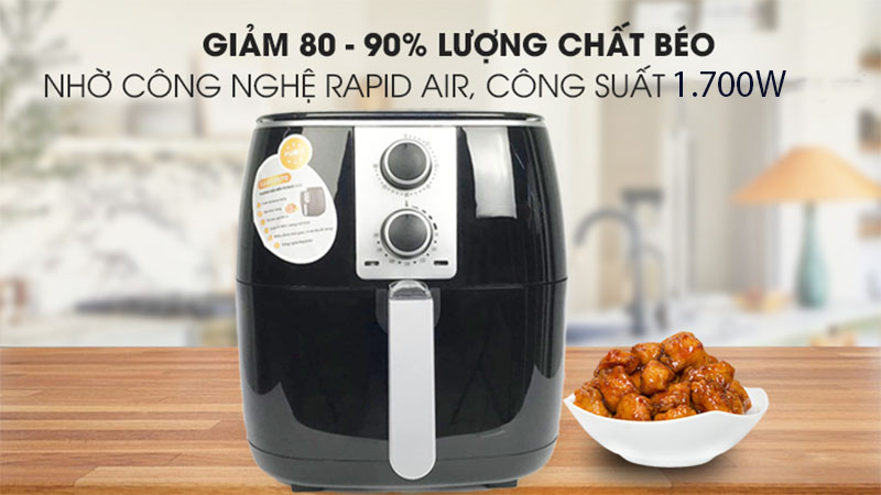 Nồi chiên không dầu NK Media MD-AF7970 - Hàng chính hãng