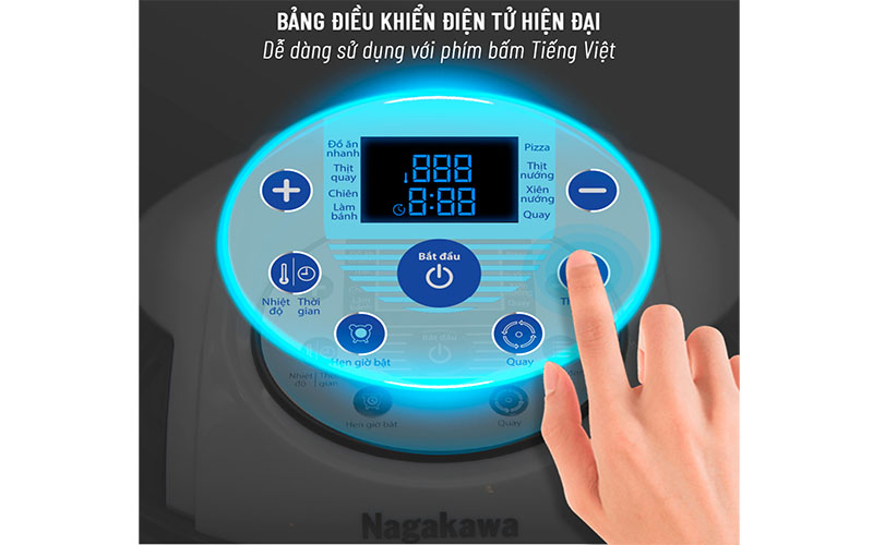Nồi chiên không dầu Nagakawa NAG3303 - Hàng chính hãng