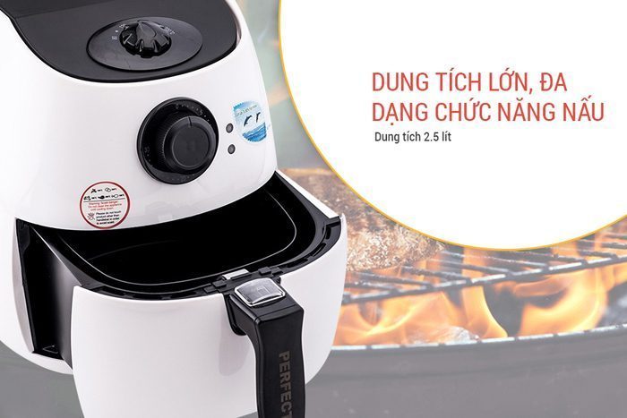 Nồi chiên không dầu Perfect GLA-607 2.5L - Hàng chính hãng