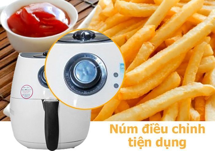 Nồi chiên không dầu Perfect GLA-607 2.5L - Hàng chính hãng