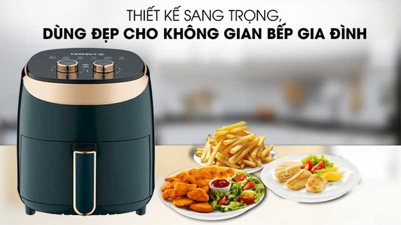Nồi chiên không dầu Perfect PF-G03 - Hàng chính hãng