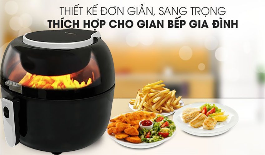 Nồi chiên không dầu Rapido RAF6.5D-LUX - Hàng chính hãng