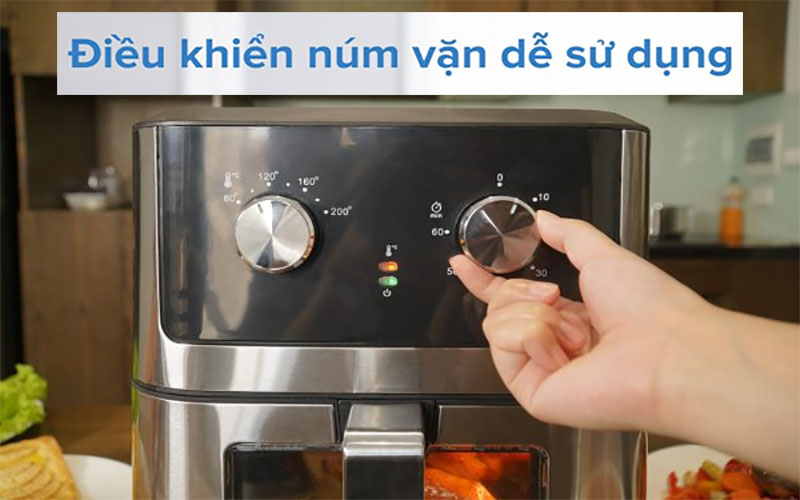 Nồi chiên không dầu Rapido RAF8.0M - Hàng chính hãng